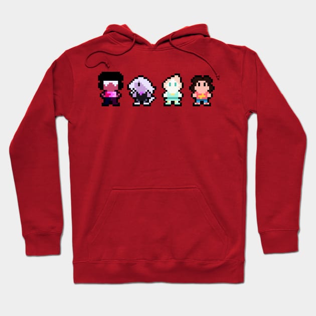 We... Are the Crystal Bits! Hoodie by ImpishMATT